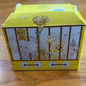 Precious Moments Birthday Train Number 1 Lamb Excellent Condition!